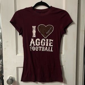 Aggie Football tee 🏈